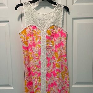 Lilly Pulitzer floral shift dress